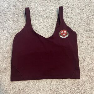 Lululemon Align Top with Harvard Crest